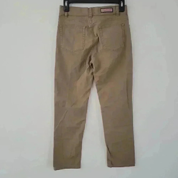 Vineyard Martha's Vineyard Tan‎ Skinny Ankle Pants Youths 14 - Picture 2 of 6